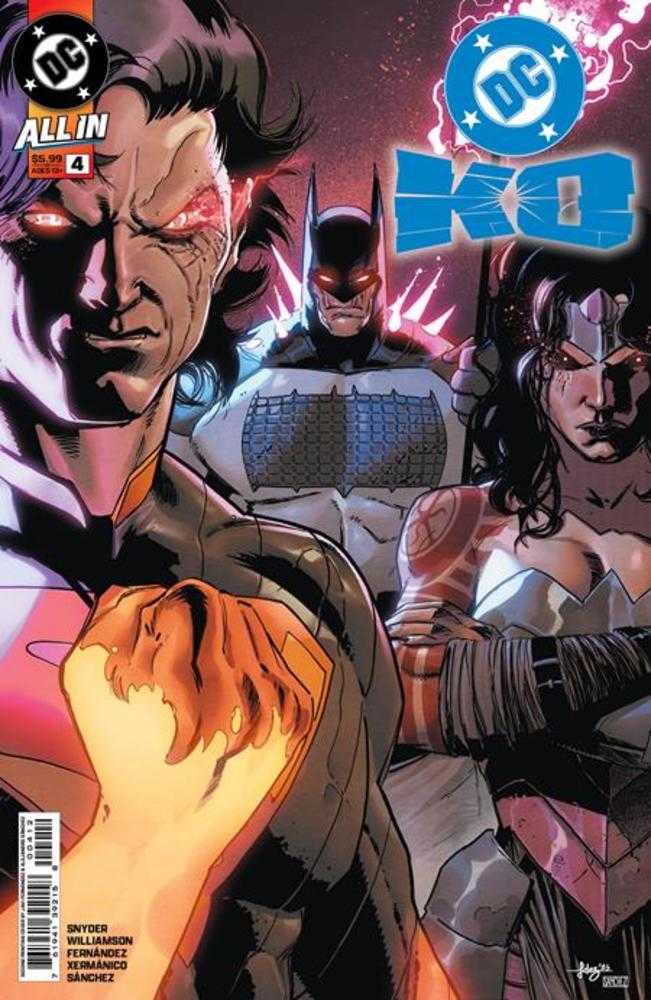DC K.O. 4 (Of 5) 2nd Print Cover A Javier Fernandez - Walt's Comic Shop