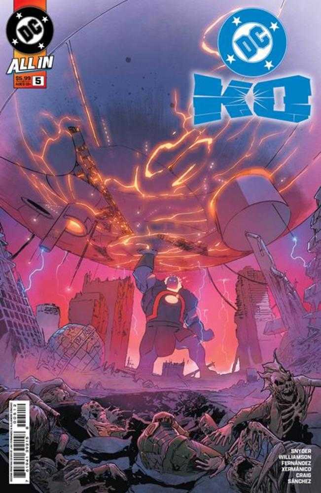 DC K.O. 5 (Of 5) 2nd Print Cover A Javier Fernandez - Walt's Comic Shop