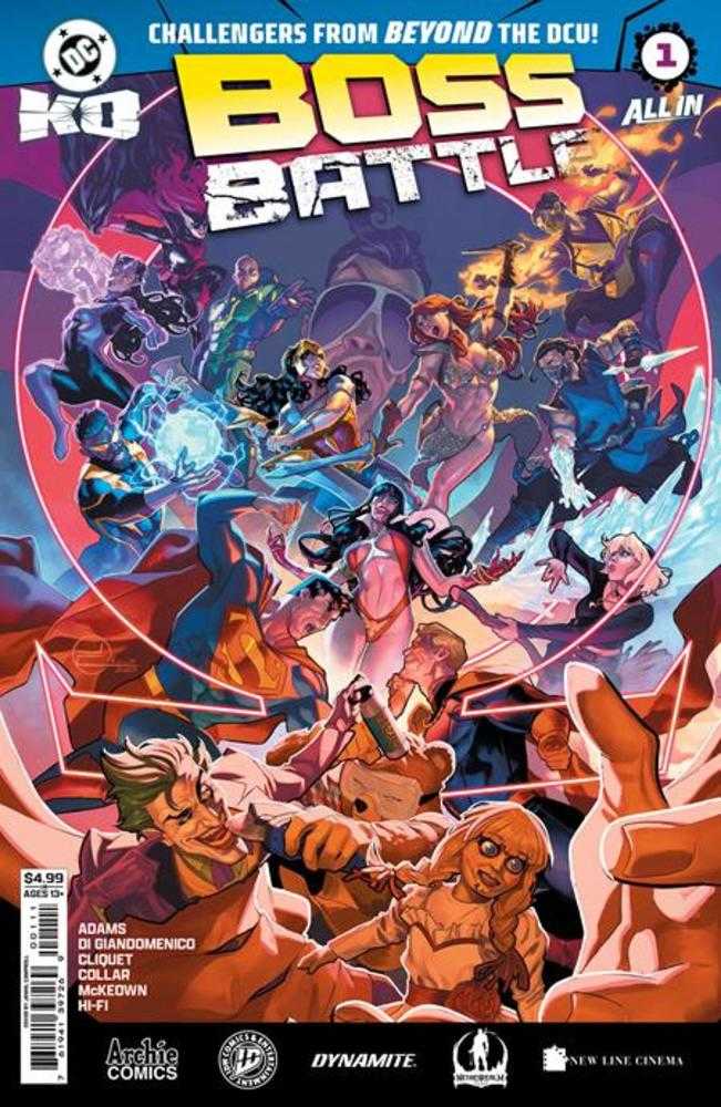 DC K.O. Boss Battle 1 (One Shot) Cover A Jamal Campbell - Walt's Comic Shop