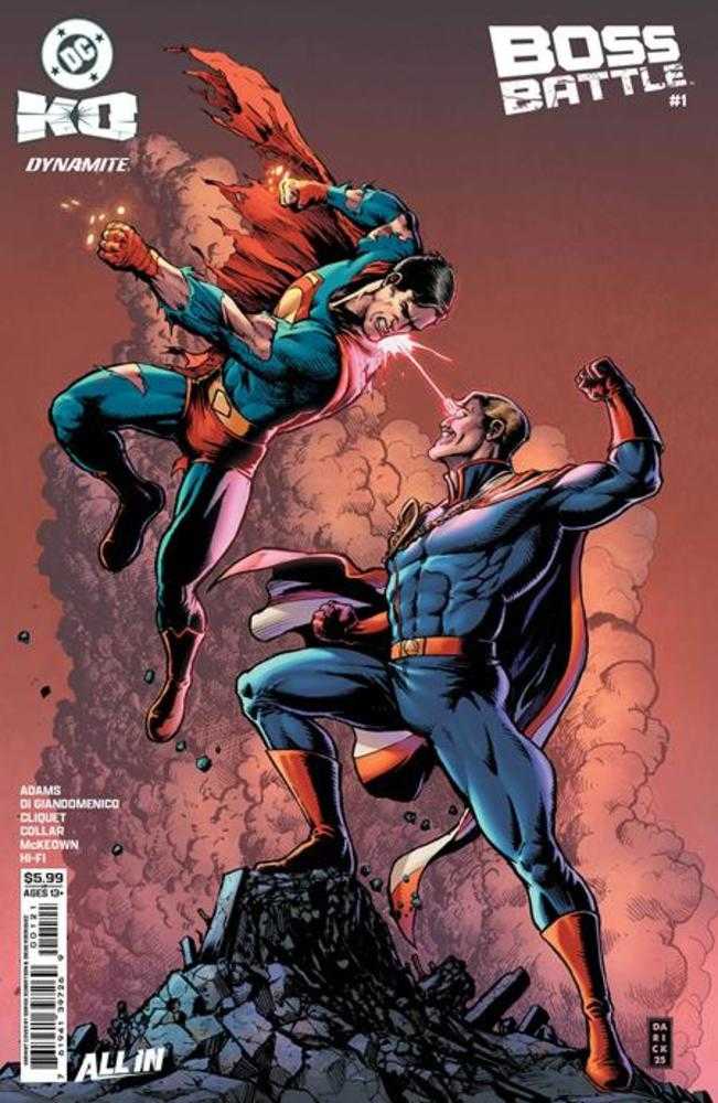 DC K.O. Boss Battle 1 (One Shot) Cover B Darick Robertson Card Stock Variant *one per customer* - Walt's Comic Shop