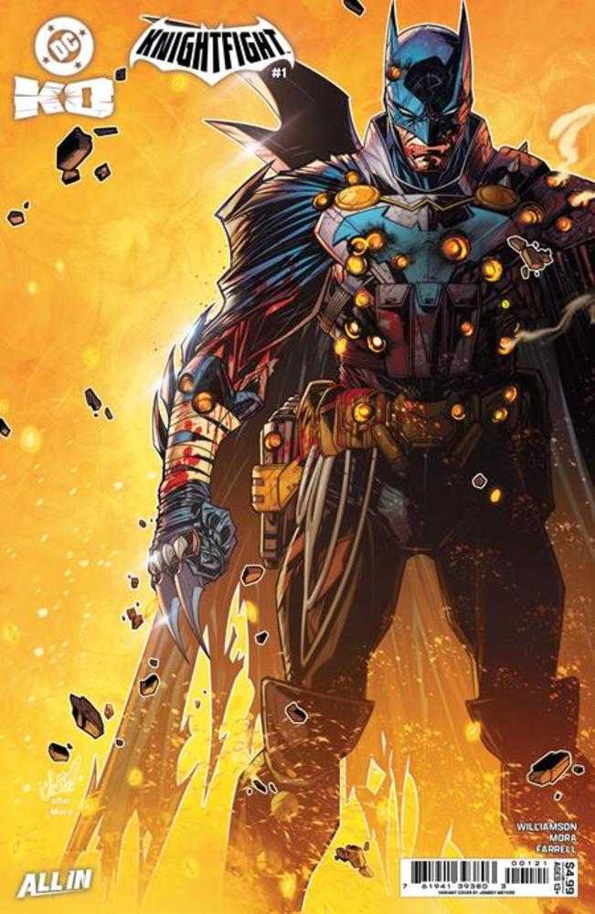 DC K.O. Knightfight 1 (Of 4) Cover B Jonboy Meyers Card Stock Variant *one copy per customer* - Walt's Comic Shop