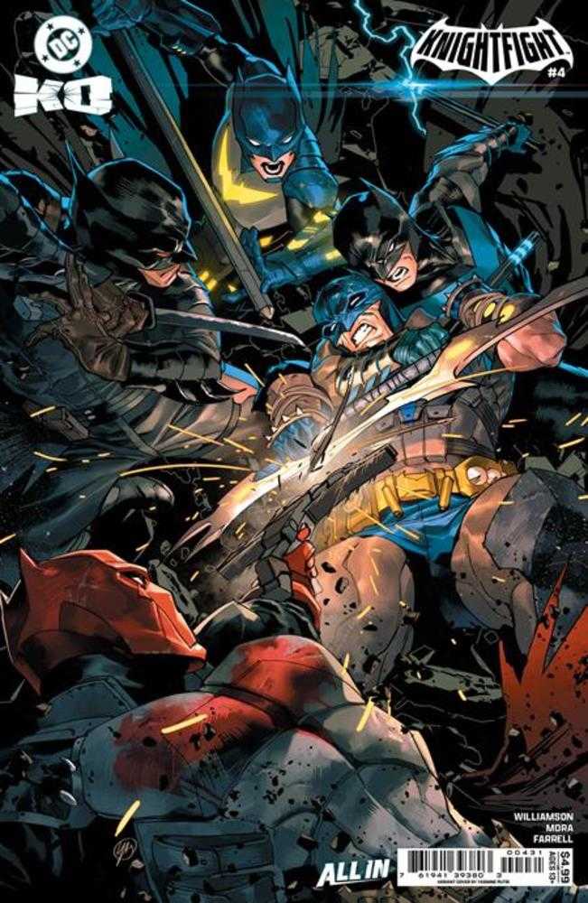 DC K.O. Knightfight 4 (Of 4) Cover C Yasmine Putri Card Stock Variant - Walt's Comic Shop