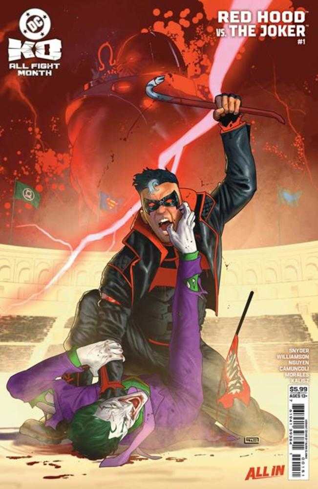 DC K.O. Red Hood vs Joker 1 (One Shot) Cover E Taurin Clarke Card Stock Variant - Walt's Comic Shop