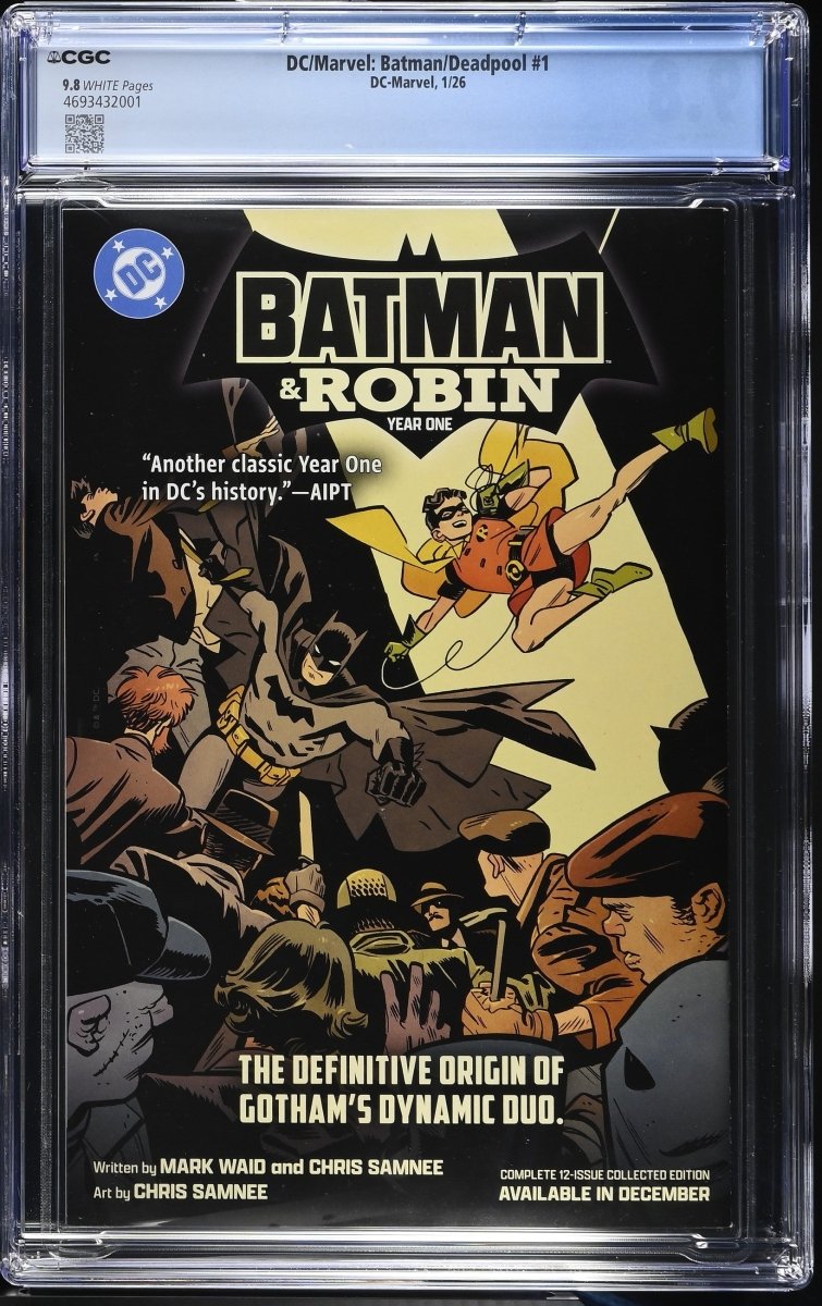 DC / Marvel: Batman / Deadpool 1 CGC 9.8 - Walt's Comic Shop