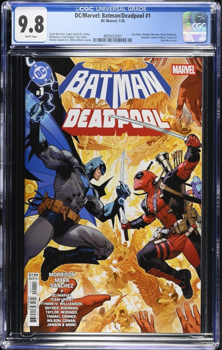 DC / Marvel: Batman / Deadpool 1 CGC 9.8 - Walt's Comic Shop