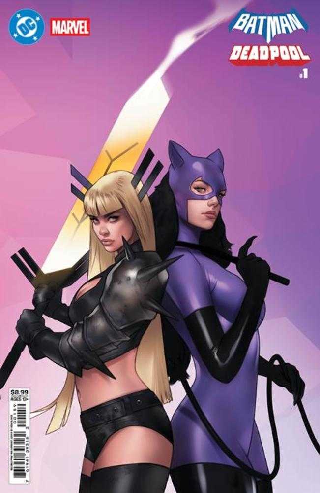 DC Marvel Batman Deadpool 1 (One Shot) 2nd Print Cover C Ben Oliver Card Stock Variant - Walt's Comic Shop