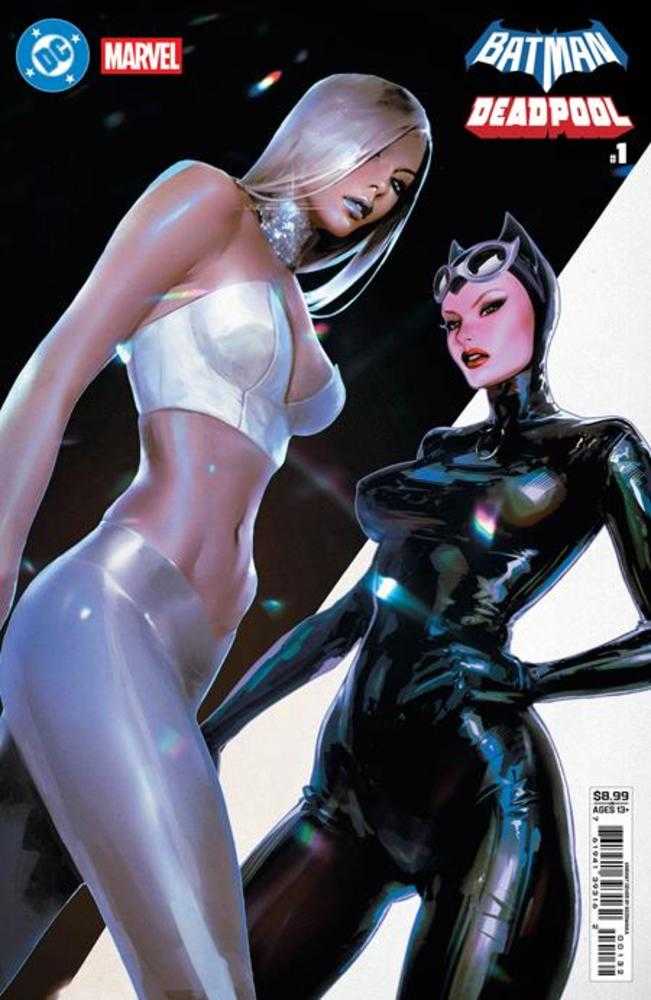 DC Marvel Batman Deadpool 1 (One Shot) Cover S Sozomaika Catwoman Emma Frost Card Stock Variant - Walt's Comic Shop