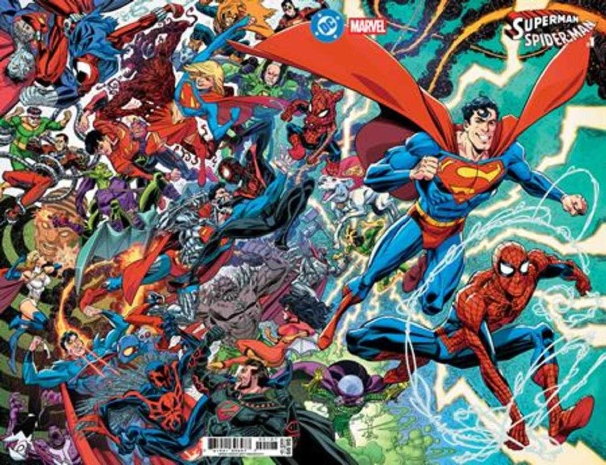 DC Marvel Superman Spider-Man #1 (One Shot) Cover O Scott Koblish Supe