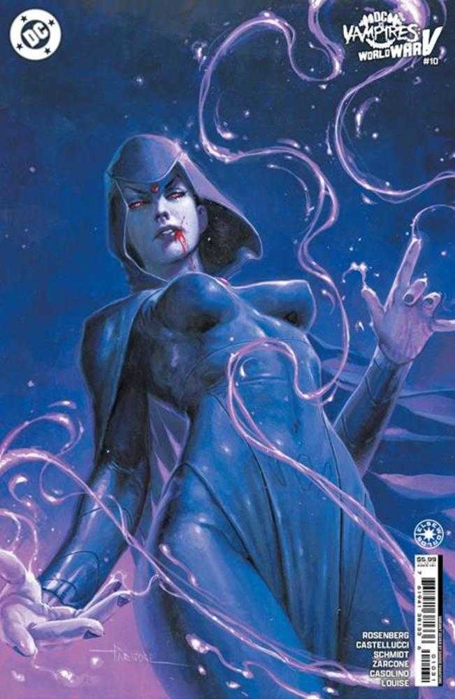 DC vs Vampires World War V 10 (Of 12) Cover B Davide Paratore Card Stock Variant - Walt's Comic Shop