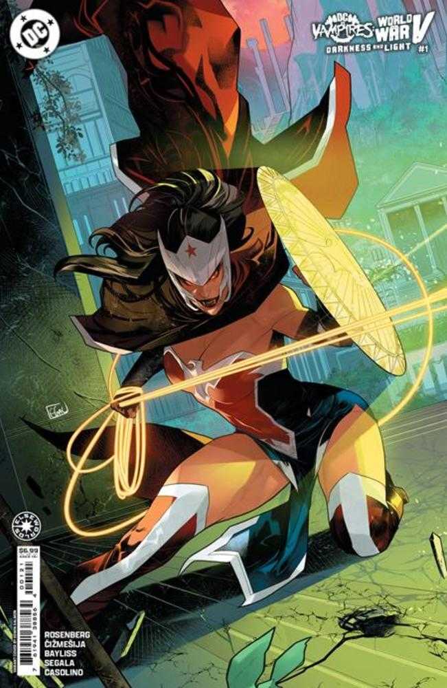 DC vs Vampires World War V Darkness And Light #1 (One Shot) Cover B Edwin Galmon Connecting Card Stock Variant - Walt's Comic Shop