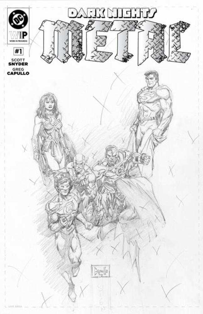 DC W.I.P. Dark Nights Metal 1 *Oversize Format* - Walt's Comic Shop