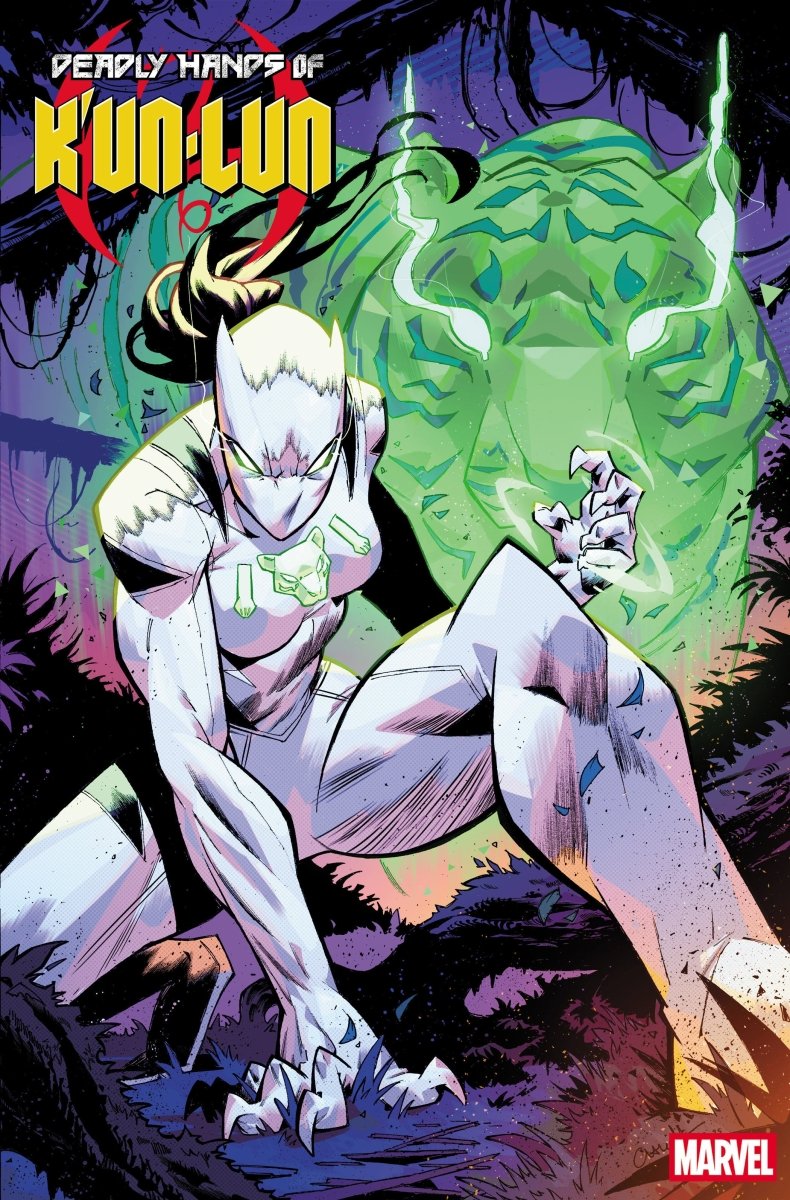 Deadly Hands Of K'un Lun 3 Leo Chiola White Tiger Variant - Walt's Comic Shop
