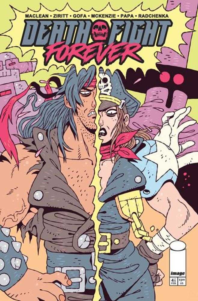 Death Fight Forever 4 (Of 5) Cover B Sam Mckenzie Variant (Mature) - Walt's Comic Shop