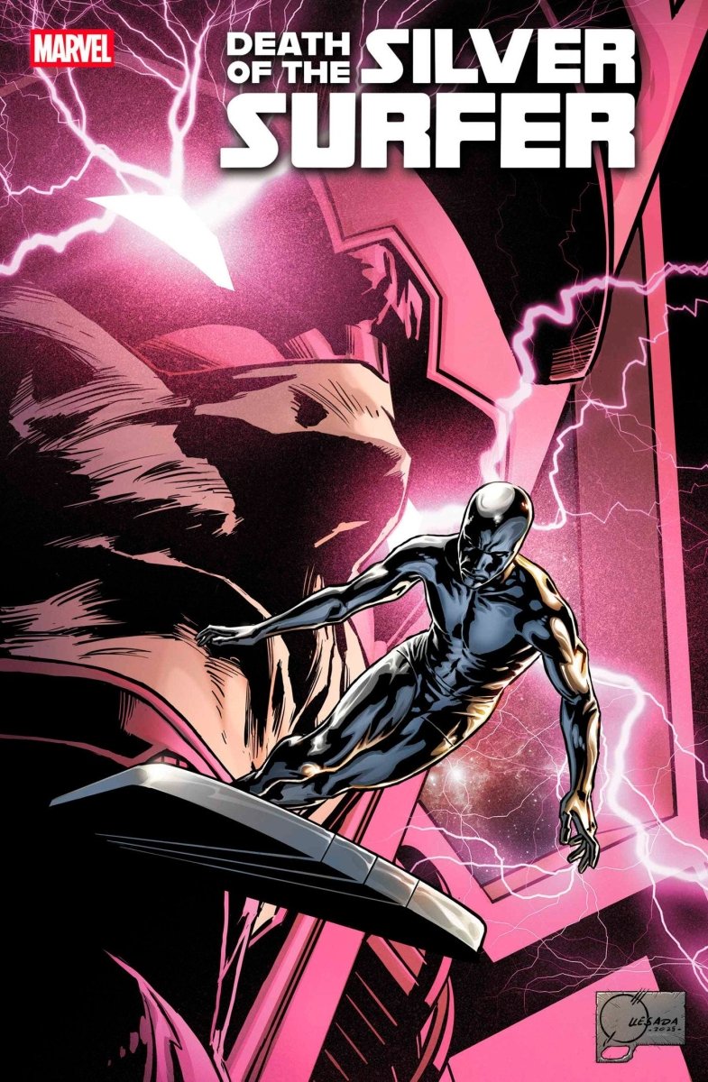 Death Of The Silver Surfer 1 Joe Quesada Variant - Walt's Comic Shop