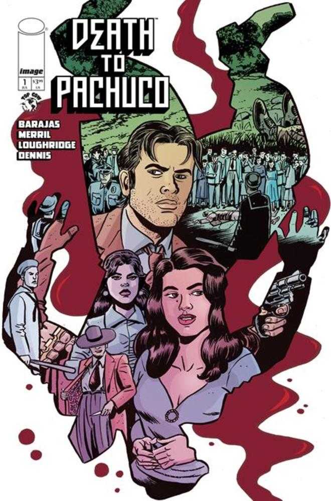 Death To Pachuco 1 (Of 5) Cover A David Lapham & Lee Loughridge (Mature) - Walt's Comic Shop