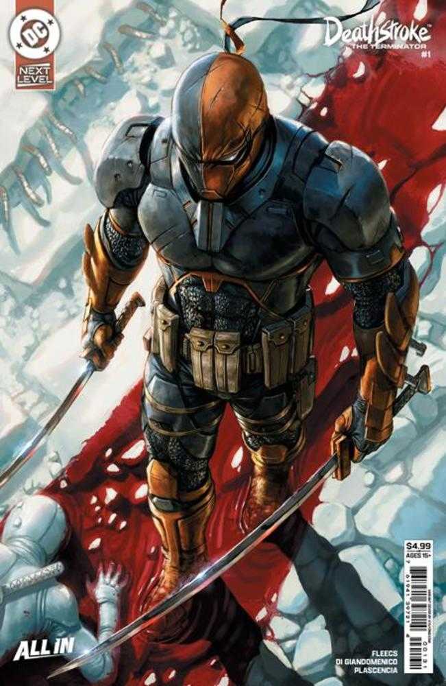 Deathstroke The Terminator 1 Cover C Kyuyong Eom Card Stock Variant - Walt's Comic Shop