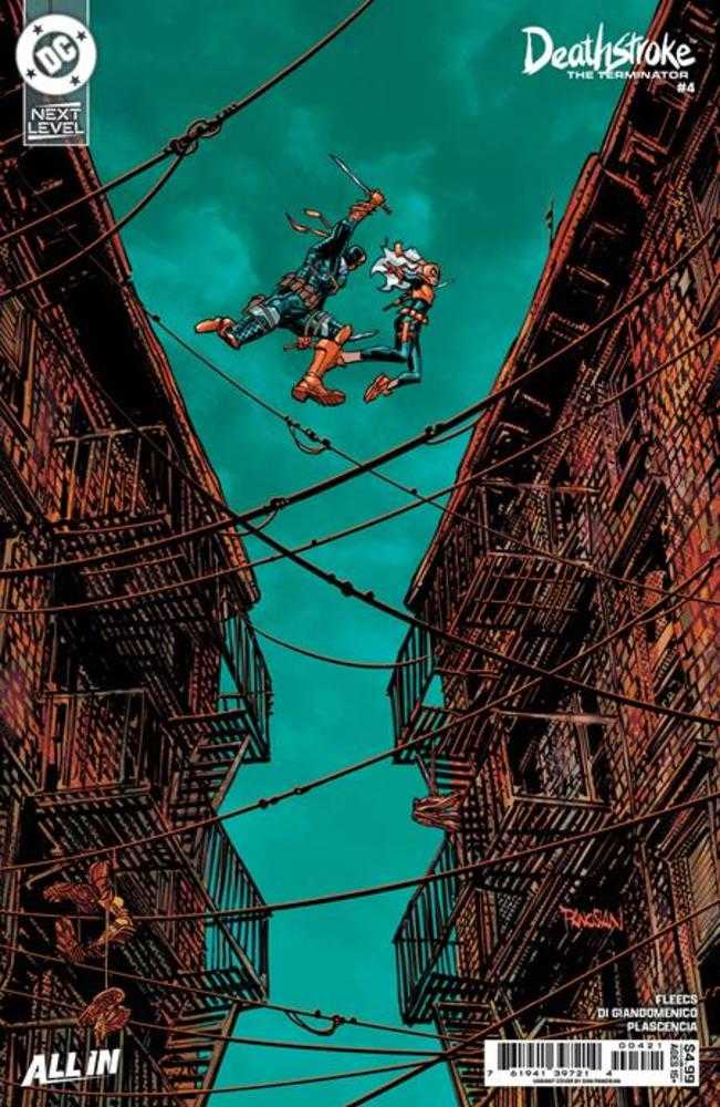 Deathstroke The Terminator 4 Cover B Dan Panosian Card Stock Variant - Walt's Comic Shop
