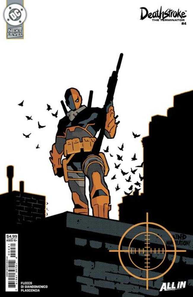 Deathstroke The Terminator 4 Cover C David Aja Card Stock Variant - Walt's Comic Shop