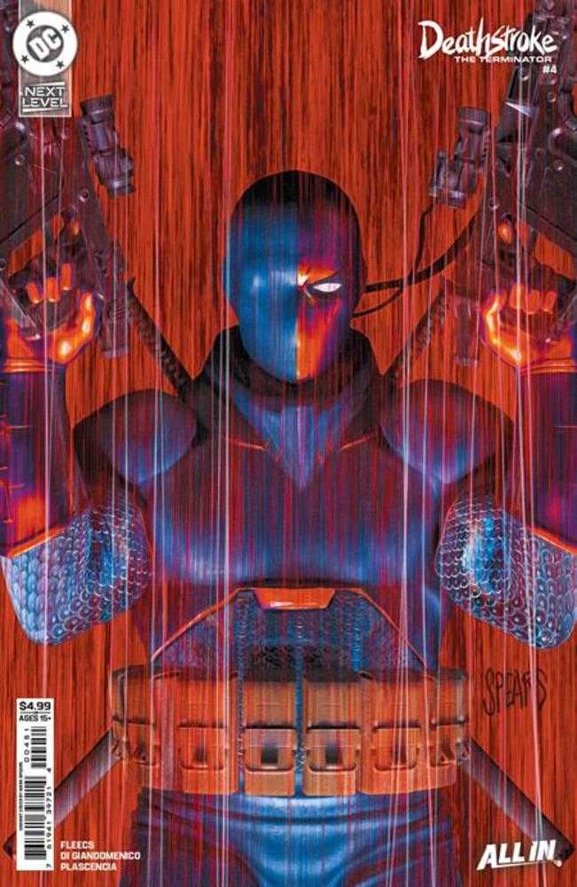 Deathstroke The Terminator 4 Cover E Mark Spears Card Stock Variant - Walt's Comic Shop