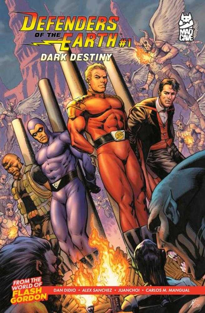 Defenders Of The Earth Dark Destiny 1 (Of 4) Cover A Marco Santucci - Walt's Comic Shop