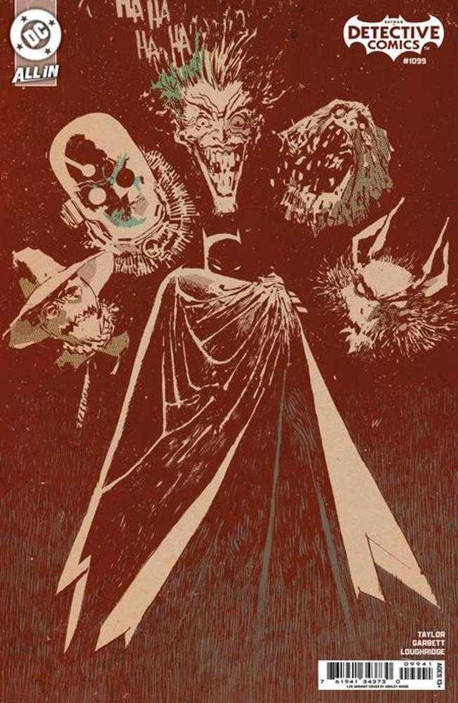 Detective Comics 1099 Cover E Ashley Wood Card Stock 1:25 Ratio Variant - Walt's Comic Shop