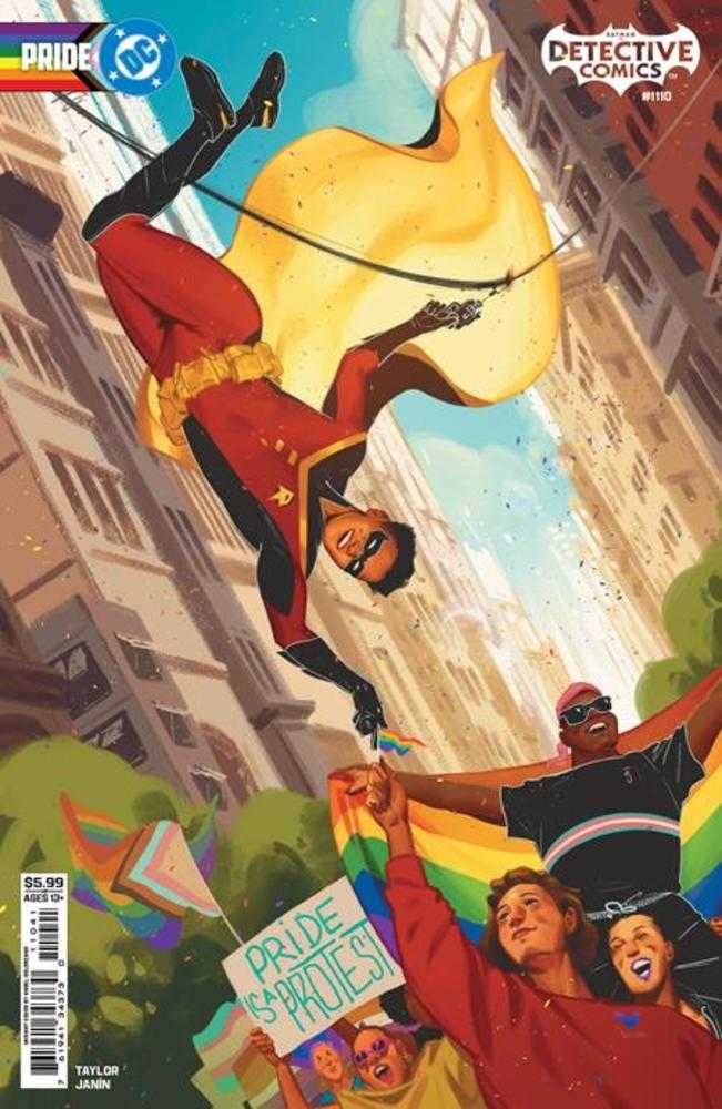 Detective Comics 1110 Cover D Angel Solorzano DC Pride Card Stock Variant - Walt's Comic Shop