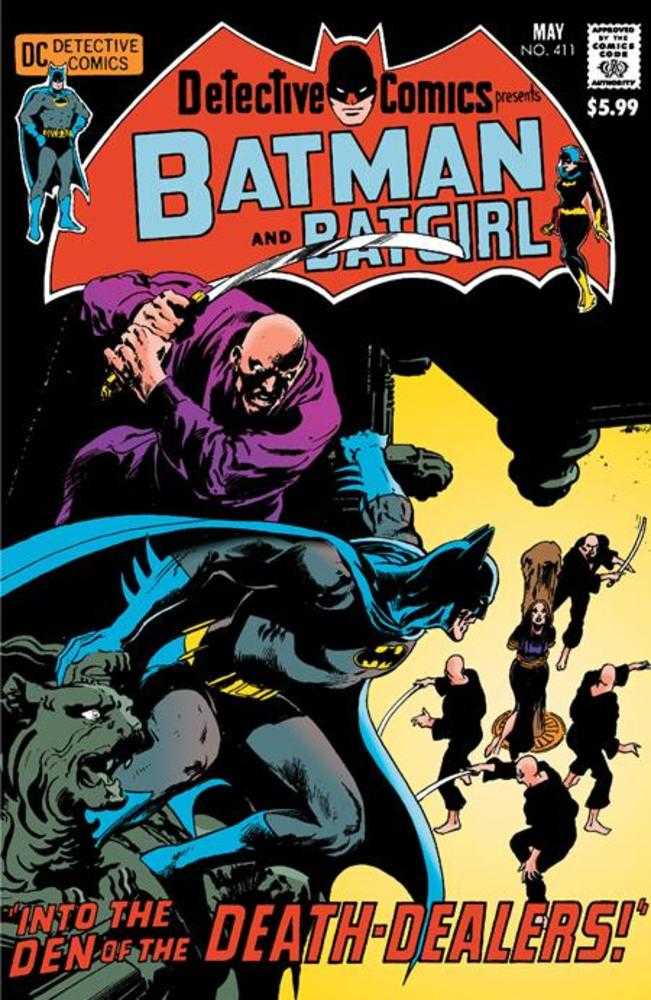 Detective Comics #411 Facsimile Edition Cover C Neal Adams Foil Variant - Walt's Comic Shop