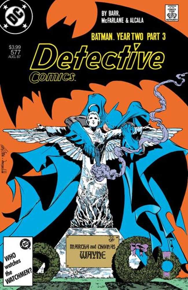 Detective Comics 577 Facsimile Edition Cover A Todd McFarlane (Year Two Part 3 Of 4) - Walt's Comic Shop