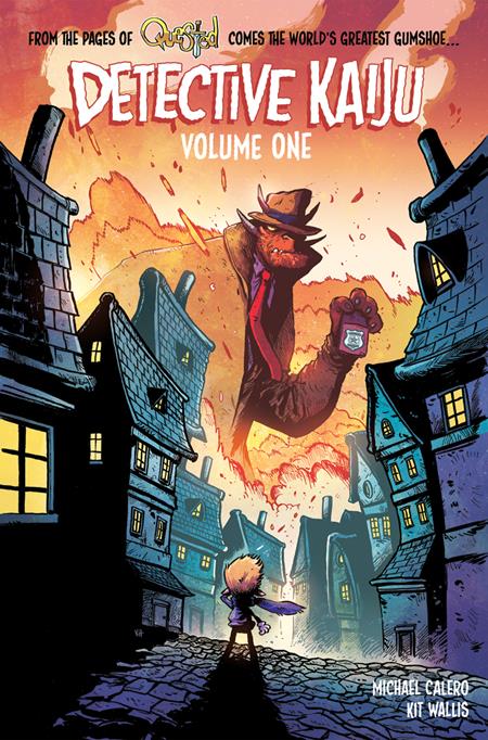 Detective Kaiju TP Vol 01 Cover A Kit Wallis *PRE - ORDER* - Walt's Comic Shop