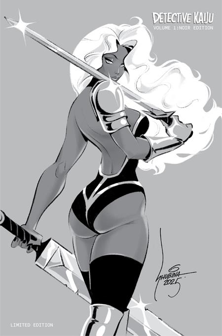 Detective Kaiju TP Vol 01 Sveta Shubina Noir Edition (Allocations May Occur) *PRE - ORDER* - Walt's Comic Shop