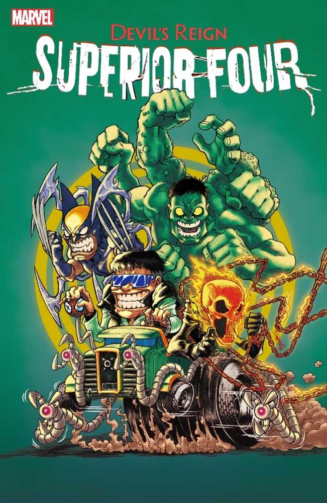 Devils Reign Superior Four #2 (Of 3) Superlog Variant - Walt's Comic Shop