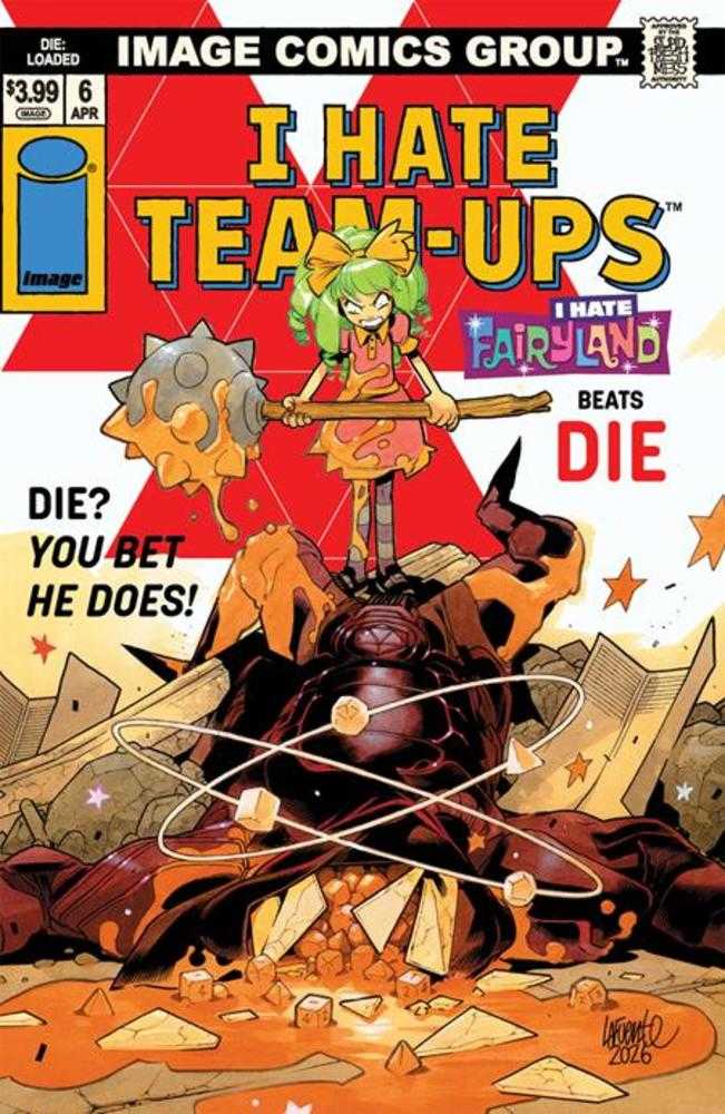 Die Loaded 6 Cover C Davide Lafuente I Hate Fairyland Team Up Variant (Mature) - Walt's Comic Shop