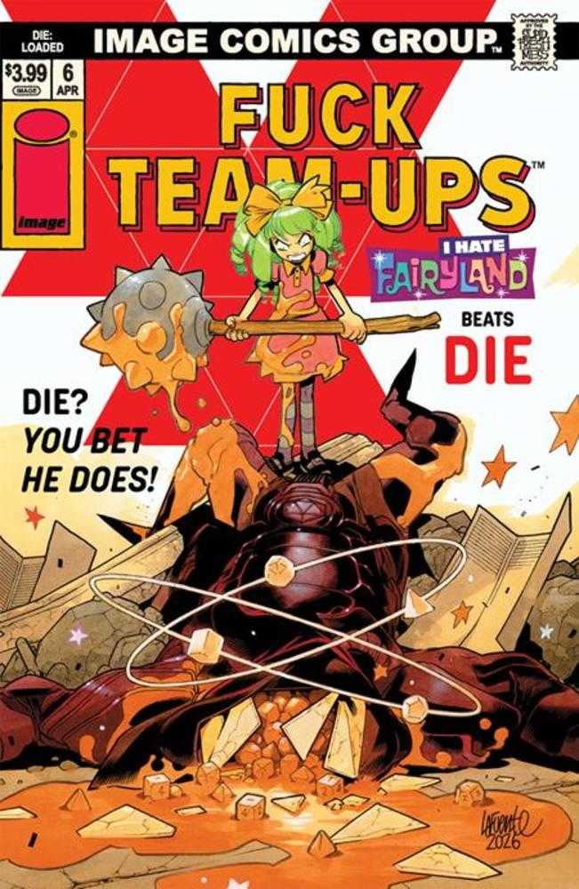 Die Loaded 6 Cover D Davide Lafuente I Hate Fairyland Team Up Nsfw Variant (Mature) - Walt's Comic Shop