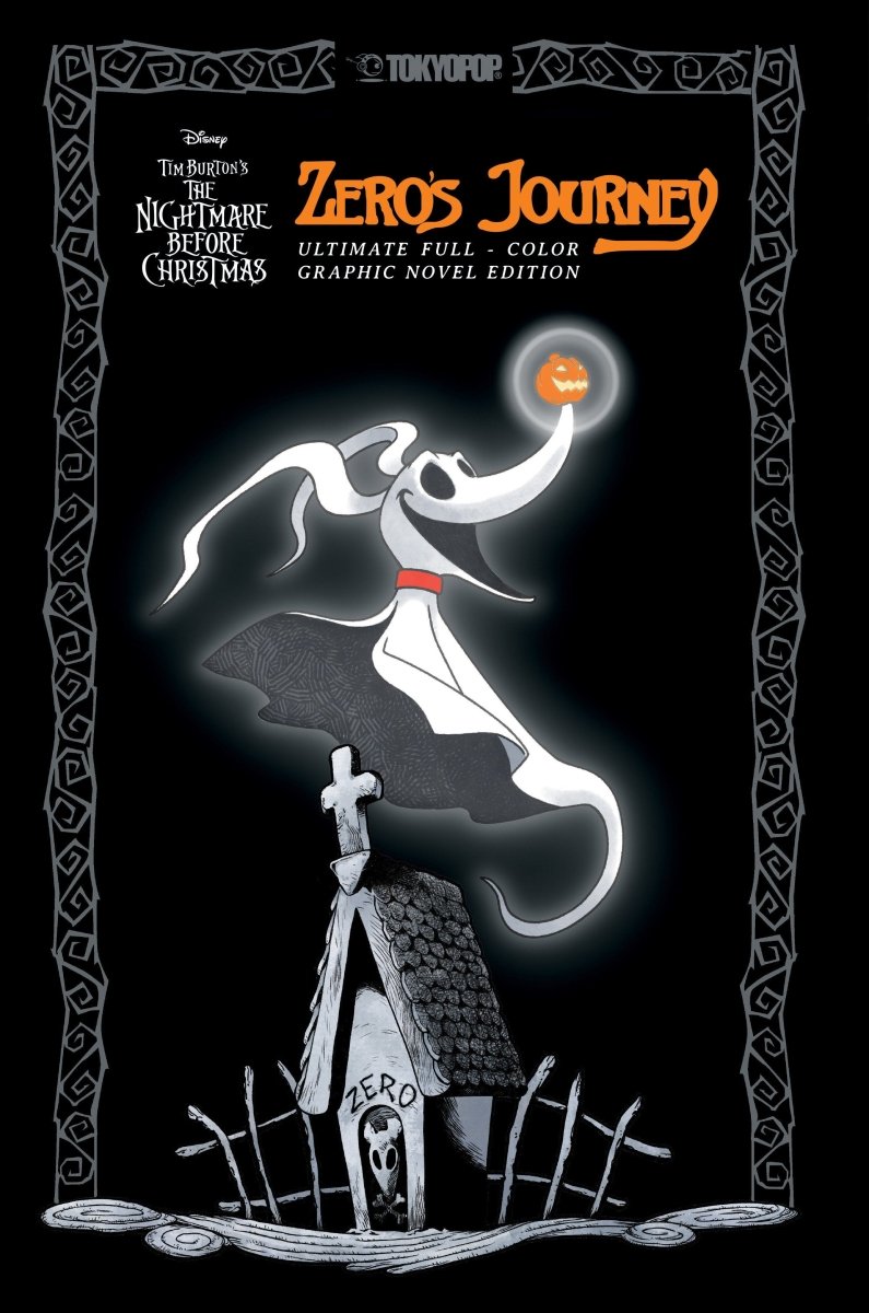 Disney Manga: Tim Burton's The Nightmare Before Christmas - Zero's Journey (Ultimate Full-Color Graphic Novel Edition With Sprayed Edges) HC *PRE-ORDER* - Walt's Comic Shop