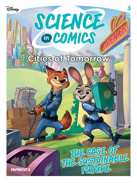 Disney Science In Comics HC Cities Of Tomorrow *PRE - ORDER* - Walt's Comic Shop