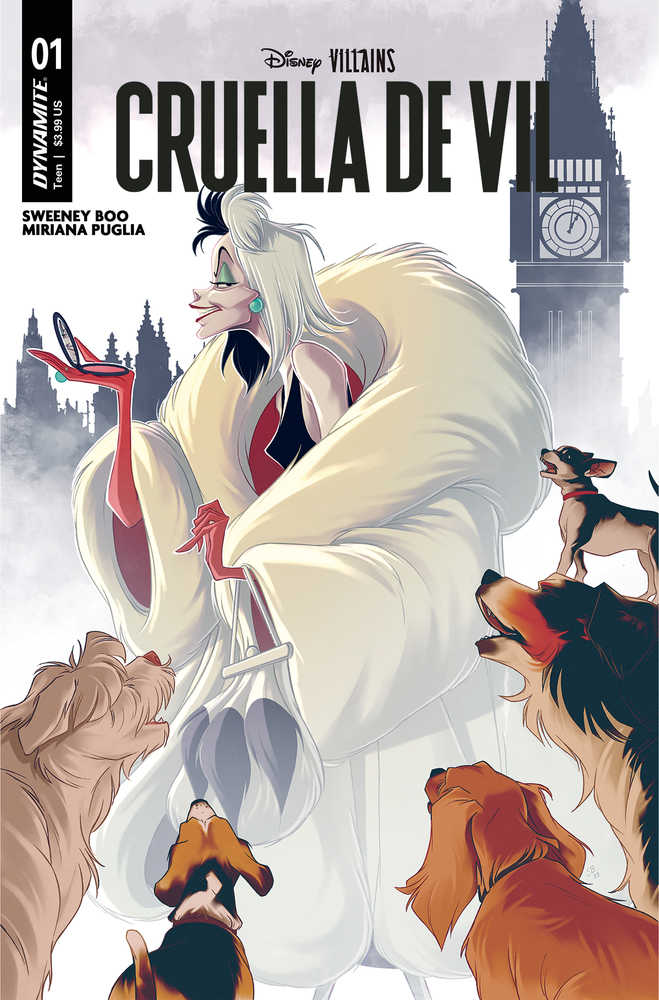Disney Villains Cruella De Vil #1 Cover A Boo - Walt's Comic Shop