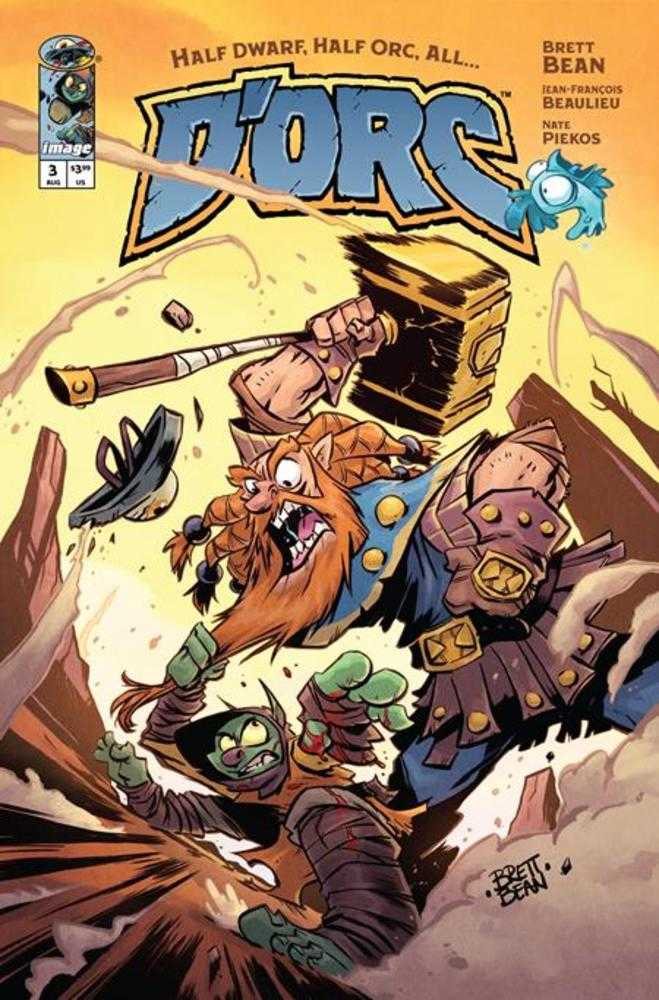 Dorc 3 Cover A Brett Bean - Walt's Comic Shop
