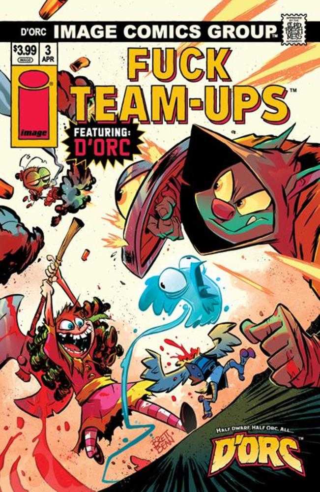 Dorc 3 Cover D Brett Bean I Hate Fairyland Team Up Nsfw Variant - Walt's Comic Shop