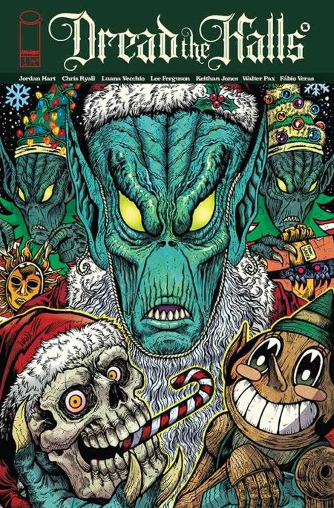 Dread The Halls 2025 (One Shot) Cover A Maria Wolf - Walt's Comic Shop