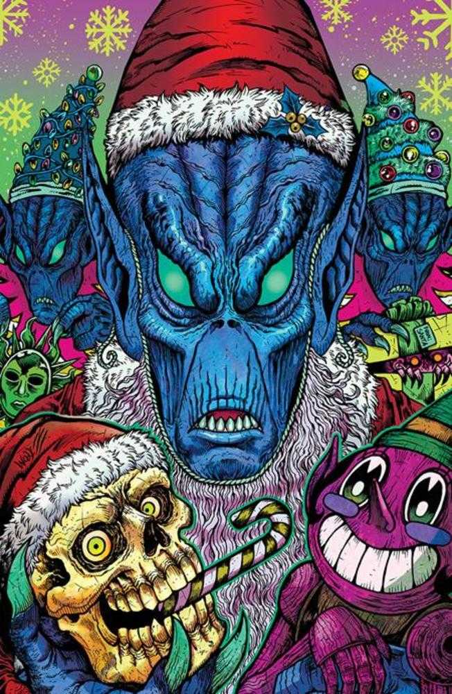 Dread The Halls 2025 (One Shot) Cover E Maria Wolf Toxic Variant - Walt's Comic Shop