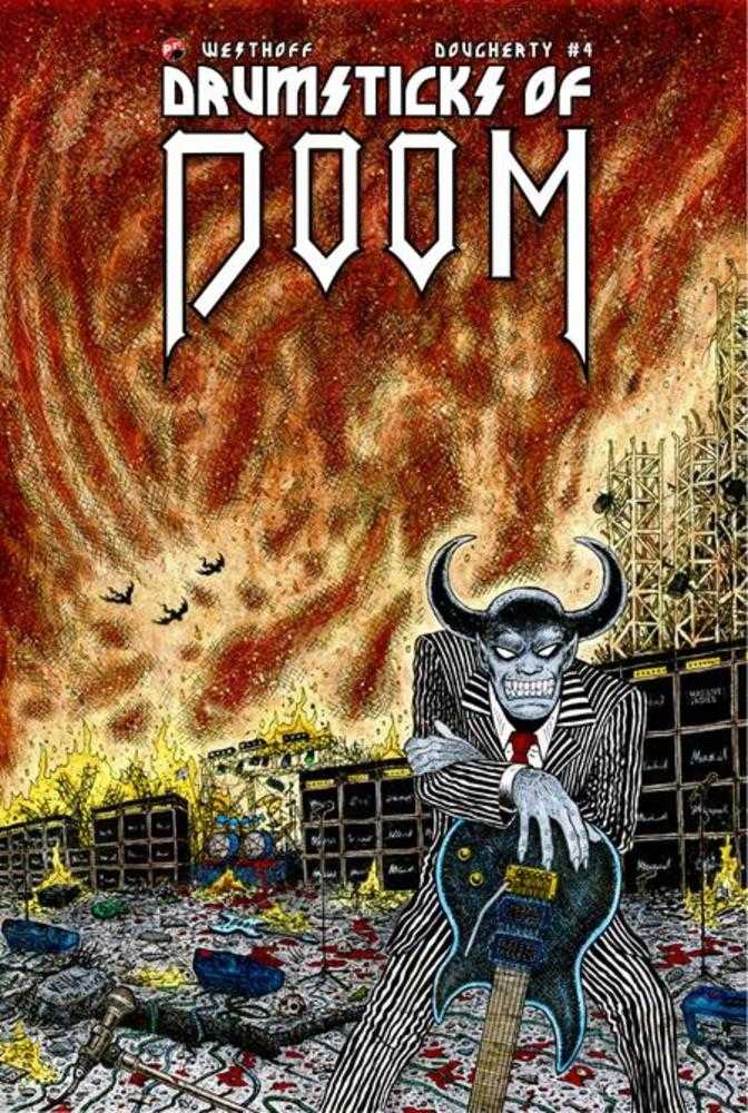 Drumsticks Of Doom 4 (Of 4) Cover A Ryan Vella - Walt's Comic Shop