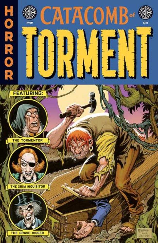 EC Catacomb Of Torment 10 Cover C Shawn Mcmanus EC Homage 1:10 Ratio Variant - Walt's Comic Shop