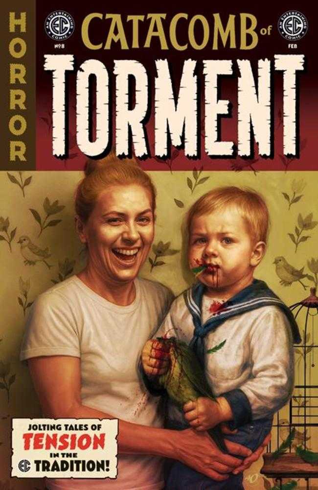 EC Catacomb Of Torment 8 Cover A Ariel Olivetti - Walt's Comic Shop