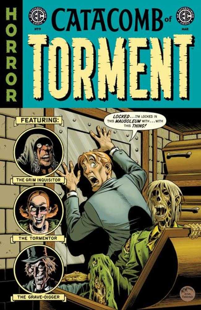 EC Catacomb Of Torment 9 Cover C Shawn Mcmanus EC Homage 1:10 Ratio Variant - Walt's Comic Shop