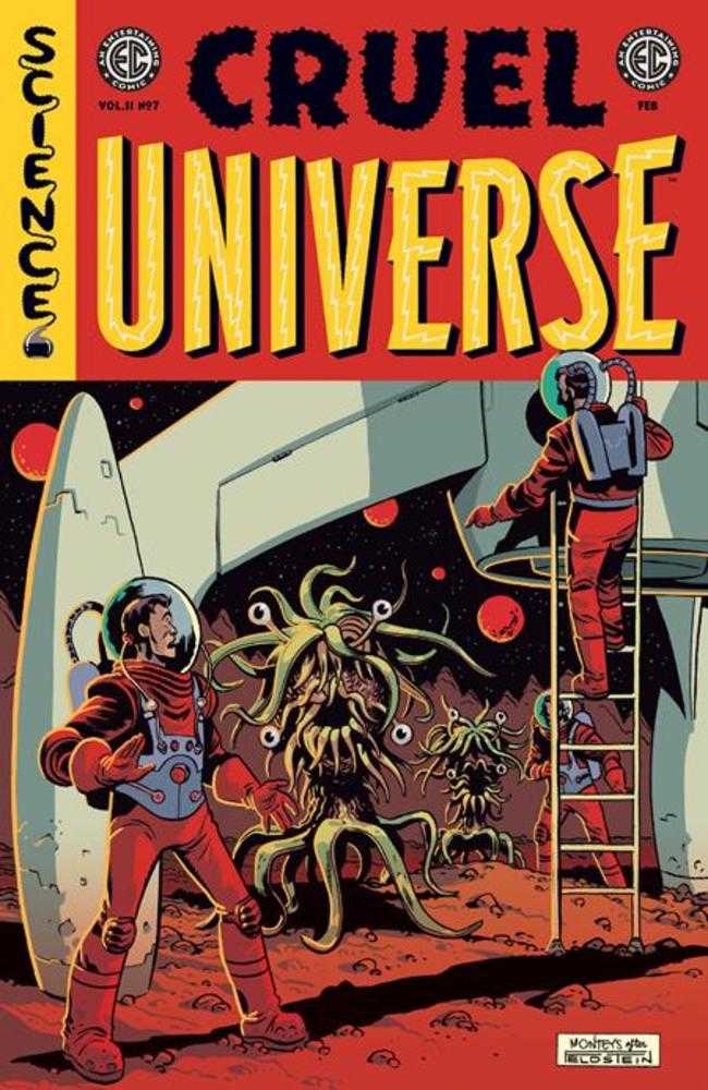 EC Cruel Universe 2 7 (Of 12) Cover C Albert Monteys EC Homage 1:10 Ratio Variant - Walt's Comic Shop