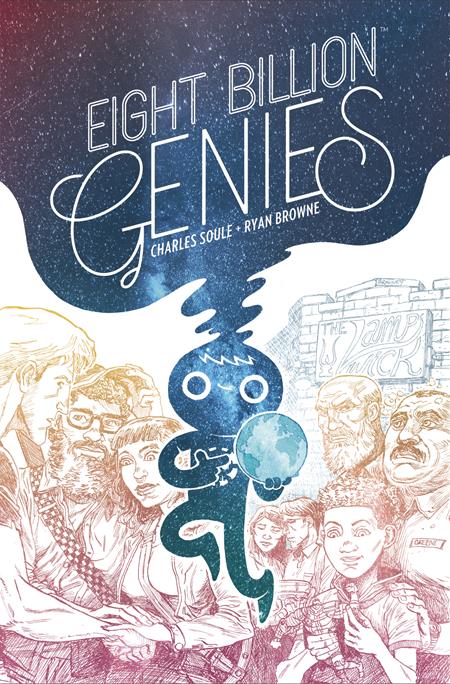 Eight Billion Genies TP Ryan Browne Cover *PRE - ORDER* - Walt's Comic Shop