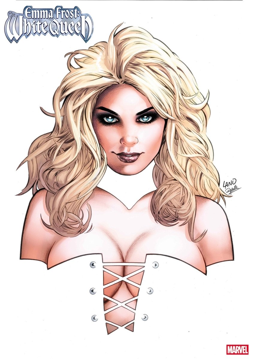 Emma Frost: The White Queen 1 Greg Land 1:25 Ratio Variant - Walt's Comic Shop