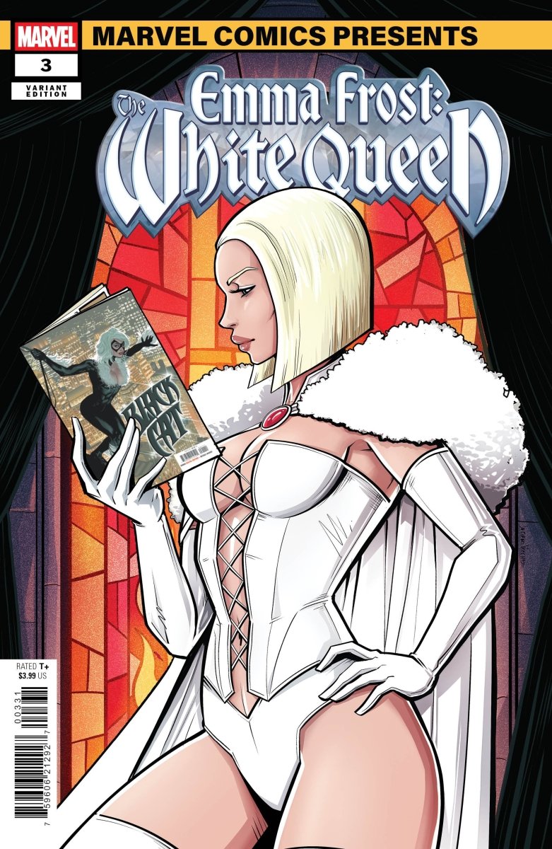 Emma Frost: The White Queen 3 Luciano Vecchio Marvel Comics Presents Variant - Walt's Comic Shop
