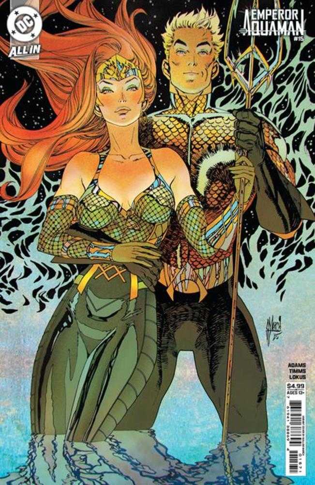 Emperor Aquaman 15 Cover G Guillem March Card Stock Variant - Walt's Comic Shop