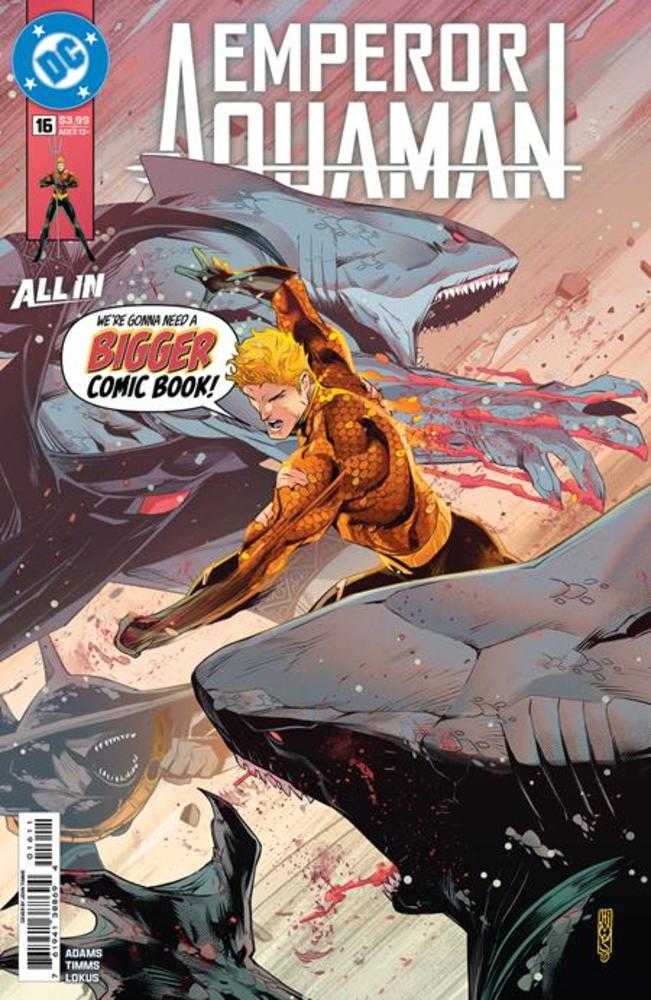 Emperor Aquaman 16 Cover A John Timms - Walt's Comic Shop